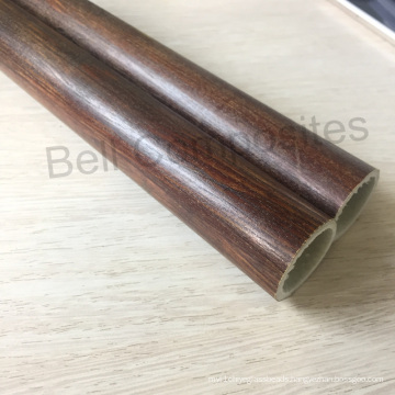 FRP/GRP Round Tube, Wood Grain Tubes, Fiberglass Wood Grain Tube.